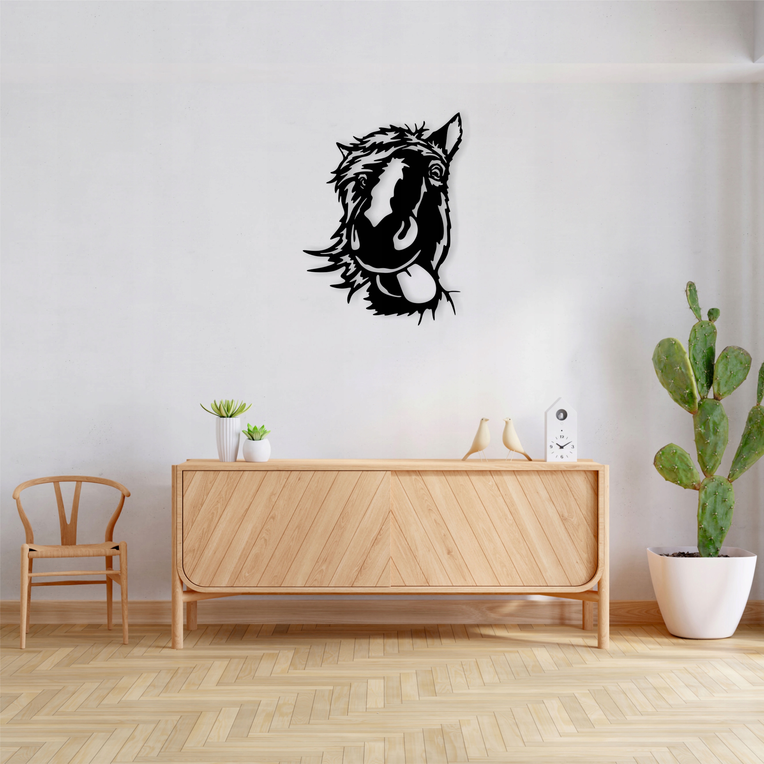 KOŃ DEKORACJA PANEL ŚCIENNY NAKLEJKA OBRAZ - obrazek 3