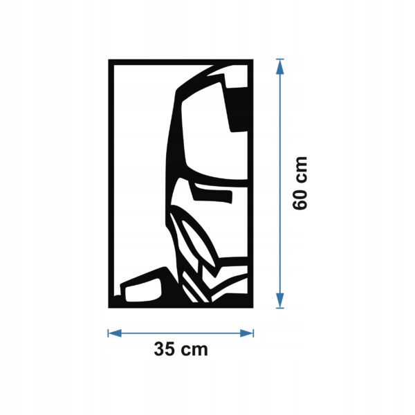 NAKLEJKA IRONMAN OBRAZ PANEL ŚCIENNY - obrazek 4