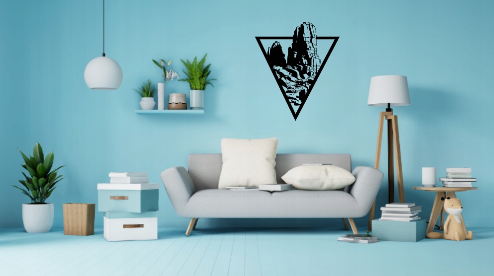 GÓRY DEKORACJA PANEL ŚCIENNY NAKLEJKA OBRAZ - obrazek 2