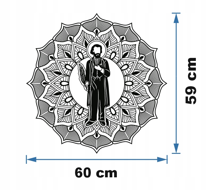 DEKORACJA PANEL ŚCIENNY NAKLEJKA OBRAZ - obrazek 4