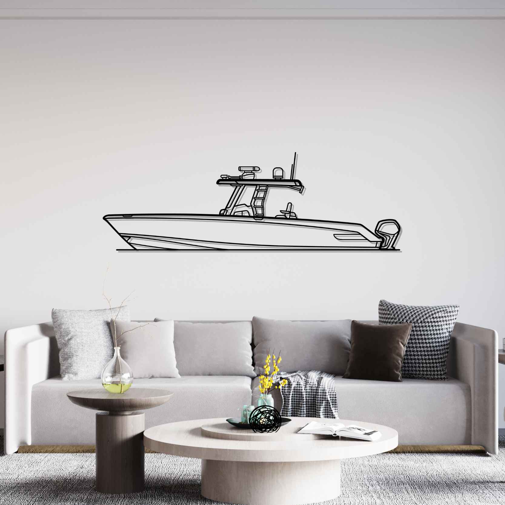 DEKORACJA ścienna Obraz BOAT MODEL 330 OUTRAGE - obrazek 3