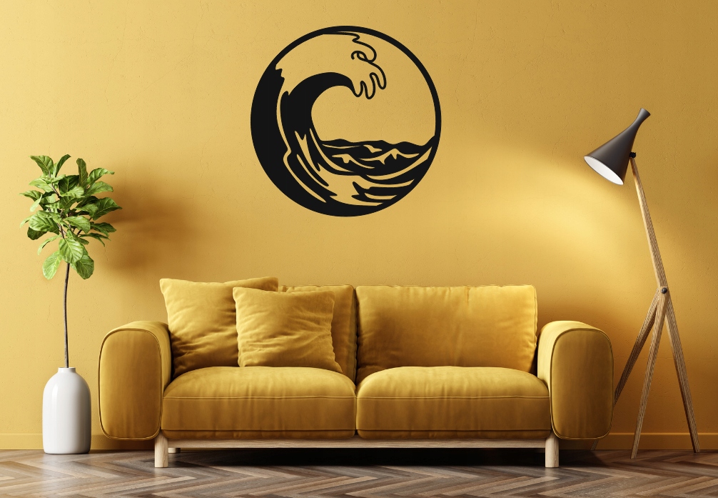 FALA PANEL ŚCIENNY NAKLEJKA OBRAZ - obrazek 3