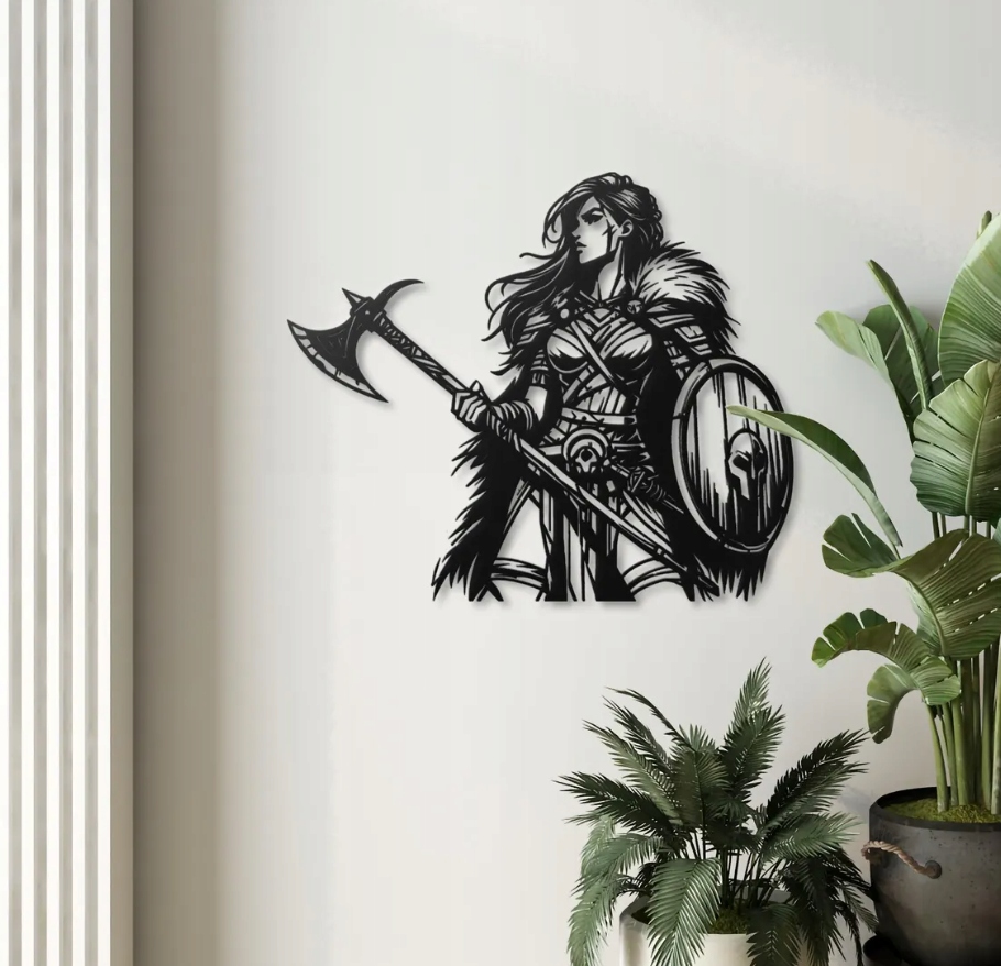 DEKORACJA ścienna Obraz wzór WOJOWNICZKA - obrazek 3