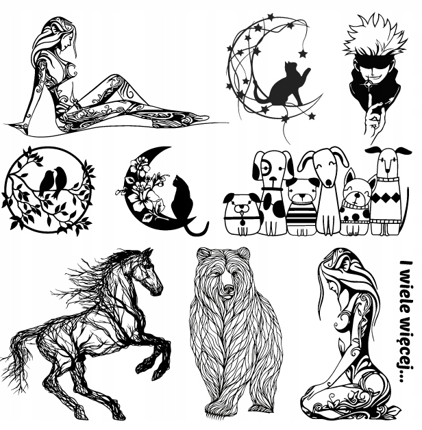 DEKORACJA ścienna Obraz wzór znak zodiaku strzelec - obrazek 4