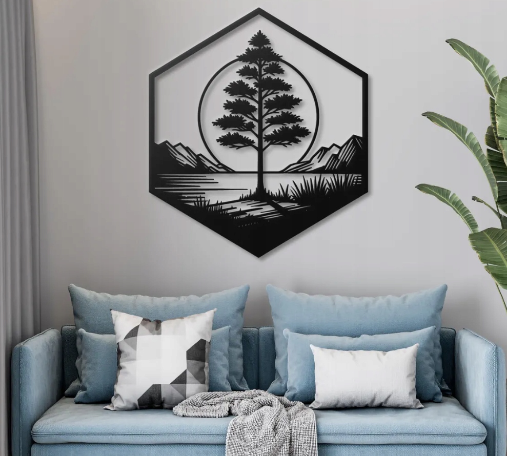 DEKORACJA ścienna Obraz wzór ZACHÓD SŁOŃCA - obrazek 2