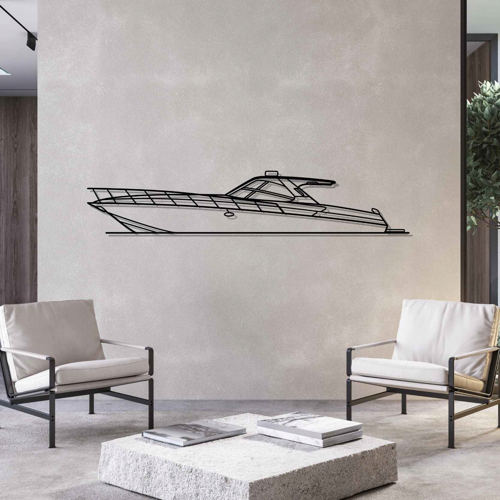 DEKORACJA ścienna Obraz BOAT MODEL 48 EXPRESS - obrazek 2