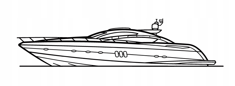 DEKORACJA ścienna Obraz BOAT MODEL PREDATOR 82