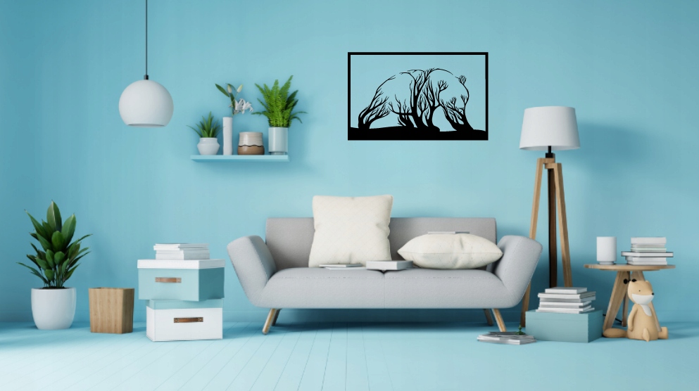 PANDA PANEL ŚCIENNY NAKLEJKA OBRAZ - obrazek 2