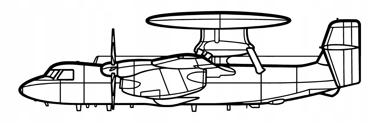 DEKORACJA ścienna Obraz E-2D HAWKEYE