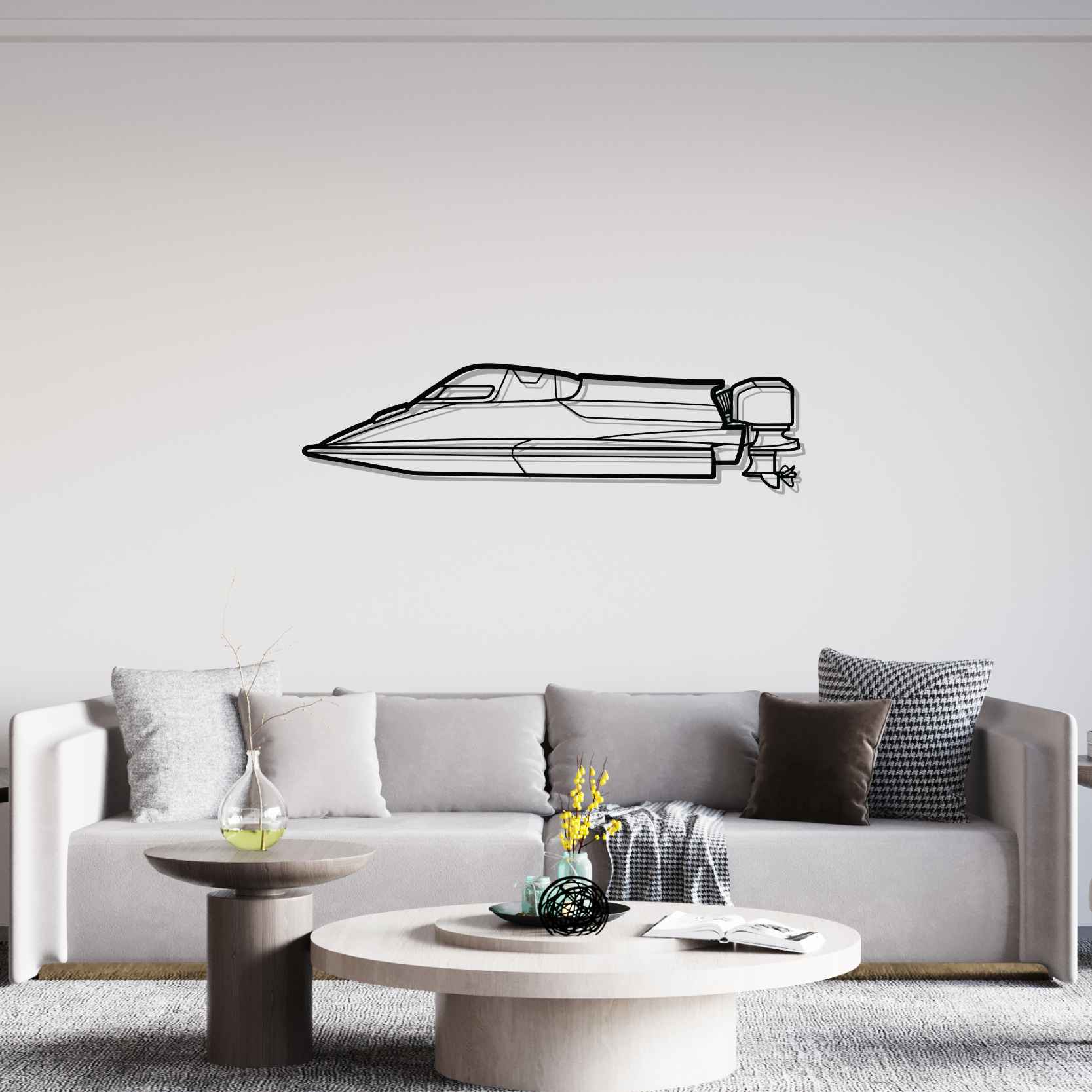 DEKORACJA ścienna Obraz BOAT MODEL F1 H20 - obrazek 3