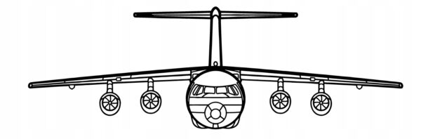 DEKORACJA ścienna Obraz BAe 146