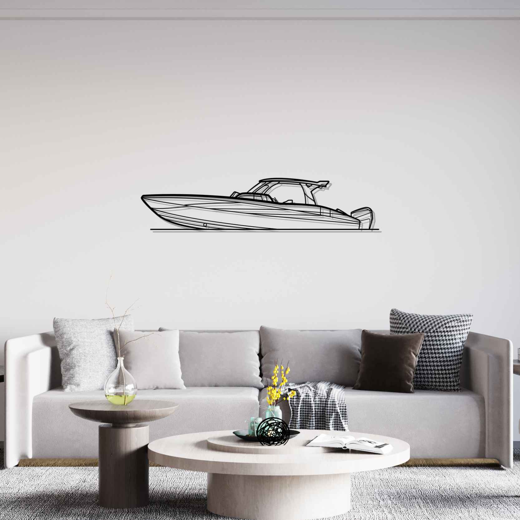 DEKORACJA ścienna Obraz BOAT MODEL V42 - obrazek 3