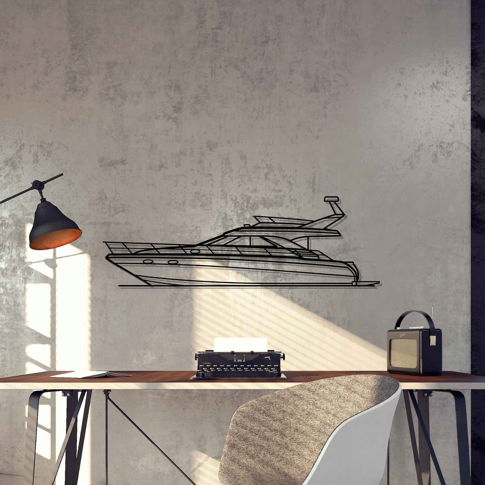 DEKORACJA ścienna Obraz BOAT MODEL 400 SEDAN - obrazek 2