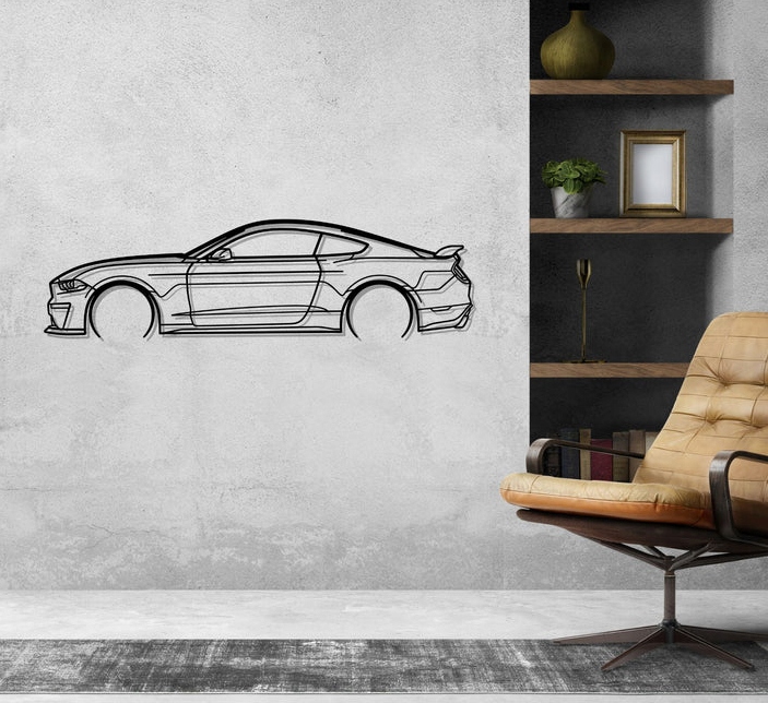 DEKORACJA ścienna Obraz samochód Mustang GT S550 - obrazek 3