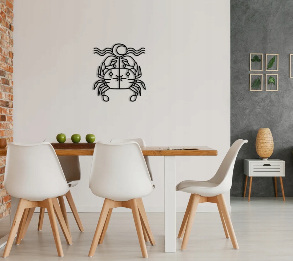 DEKORACJA ścienna Obraz wzór znak zodiaku rak - obrazek 3