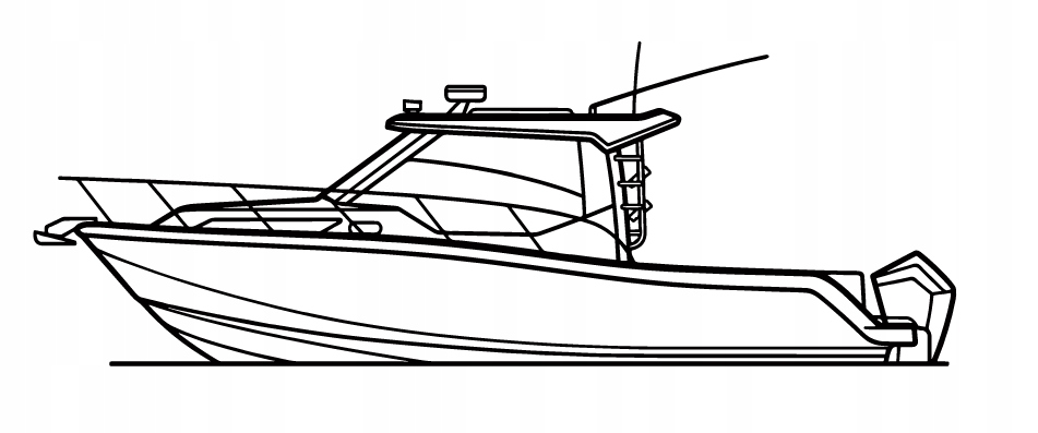 DEKORACJA ścienna Obraz BOAT MODEL 325