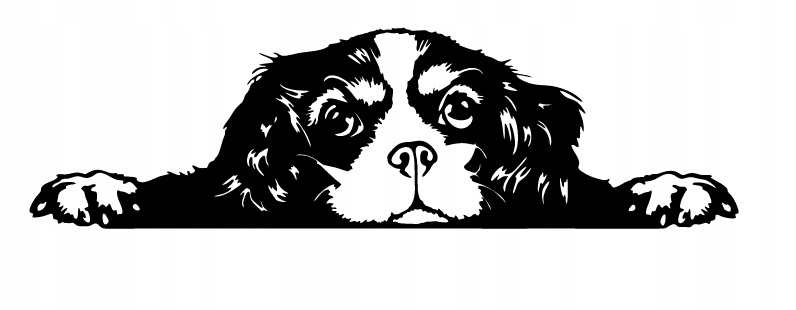 PIESEK DEKORACJA PANEL ŚCIENNY NAKLEJKA OBRAZ