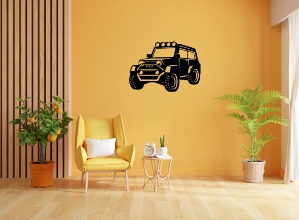 JEEP OFF ROAD DEKORACJA PANEL ŚCIENNY NAKLEJKA OBRAZ - obrazek 2