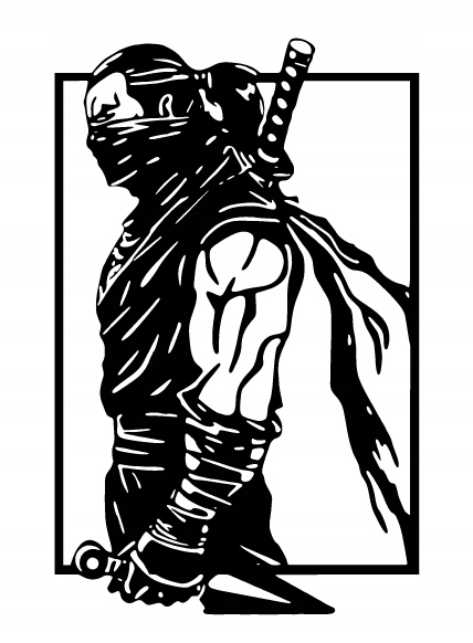 WOJOWNIK PANEL ŚCIENNY NAKLEJKA OBRAZ