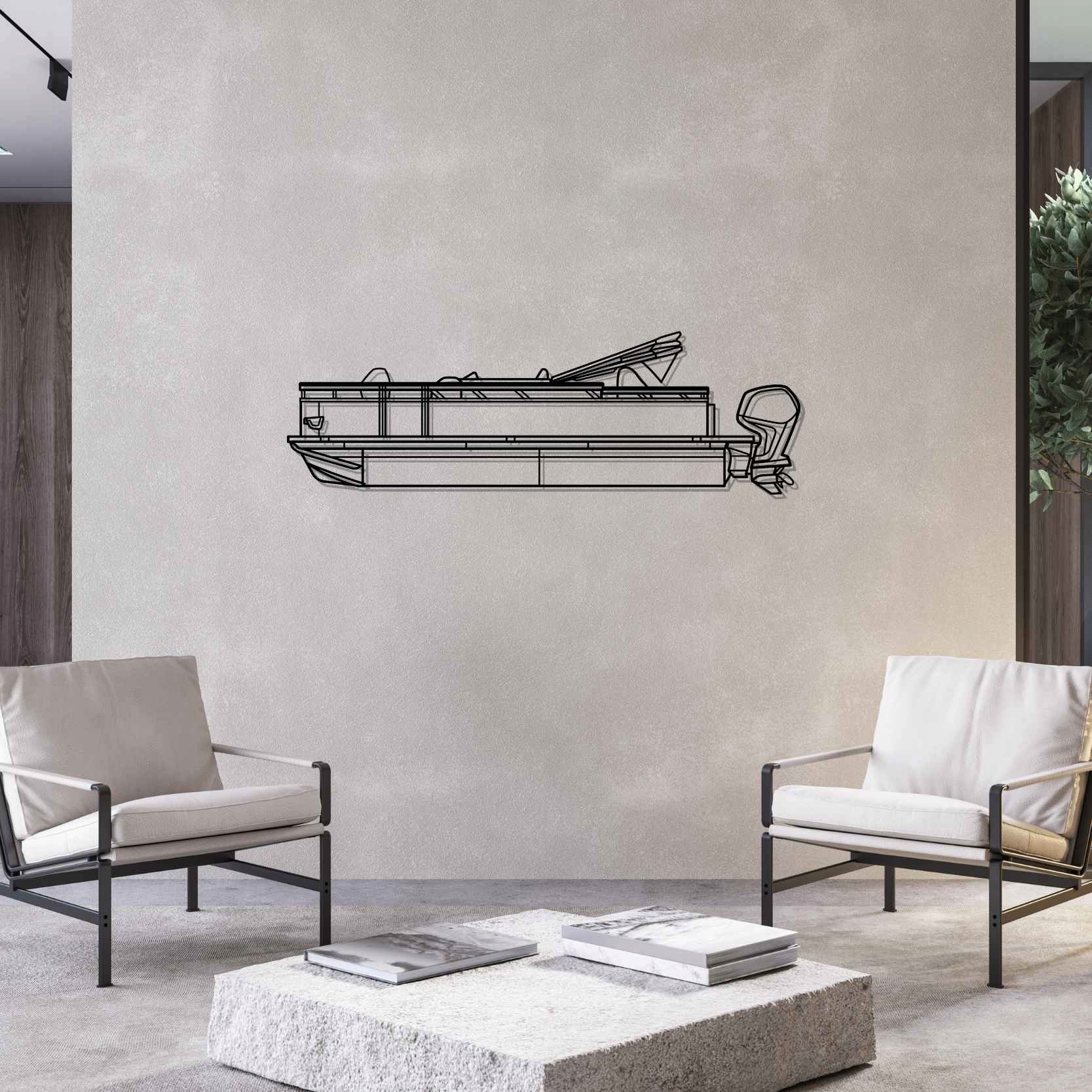 DEKORACJA ścienna Obraz BOAT VENTURE 85 - obrazek 2