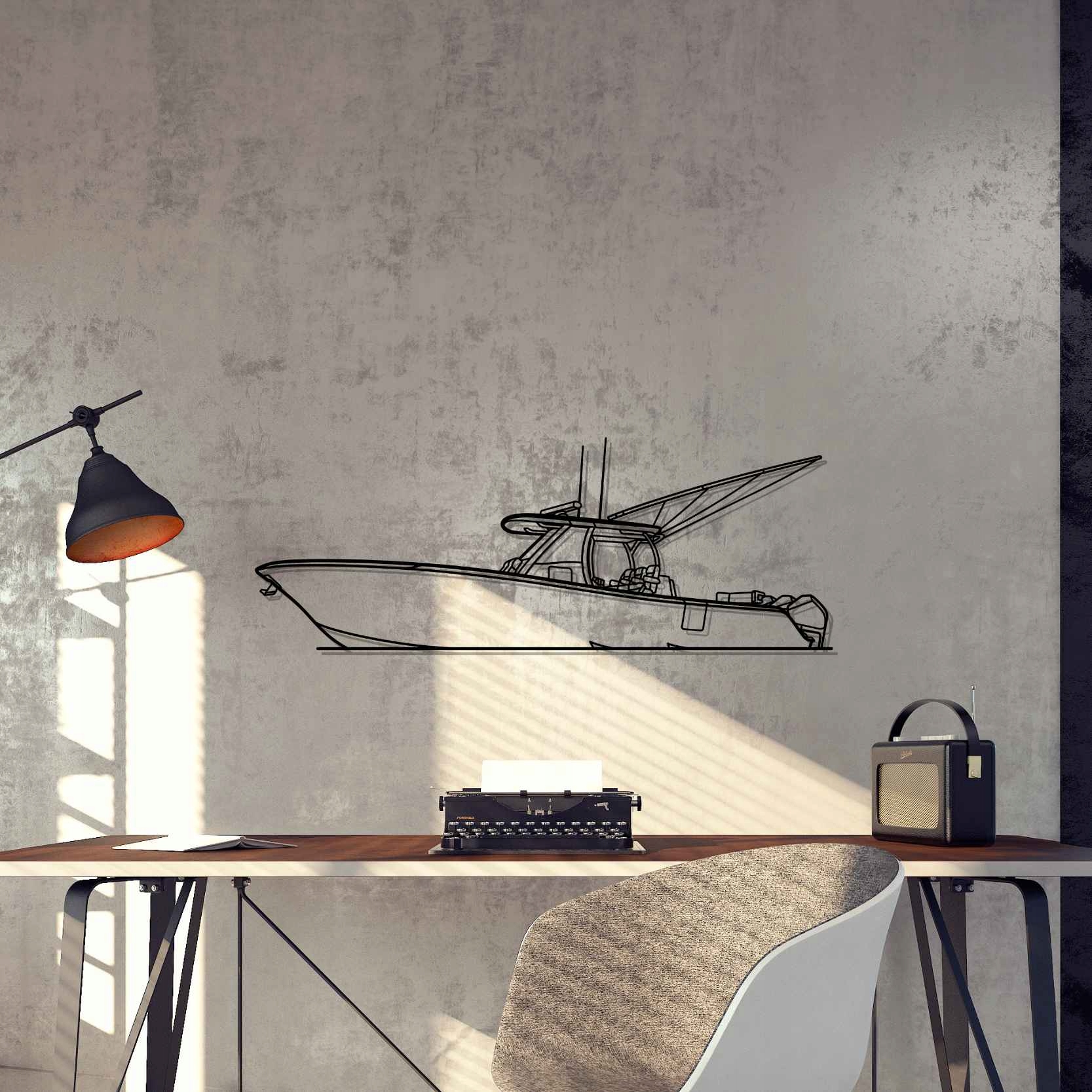 DEKORACJA ścienna Obraz BOAT MODEL 36 ANGLE - obrazek 3