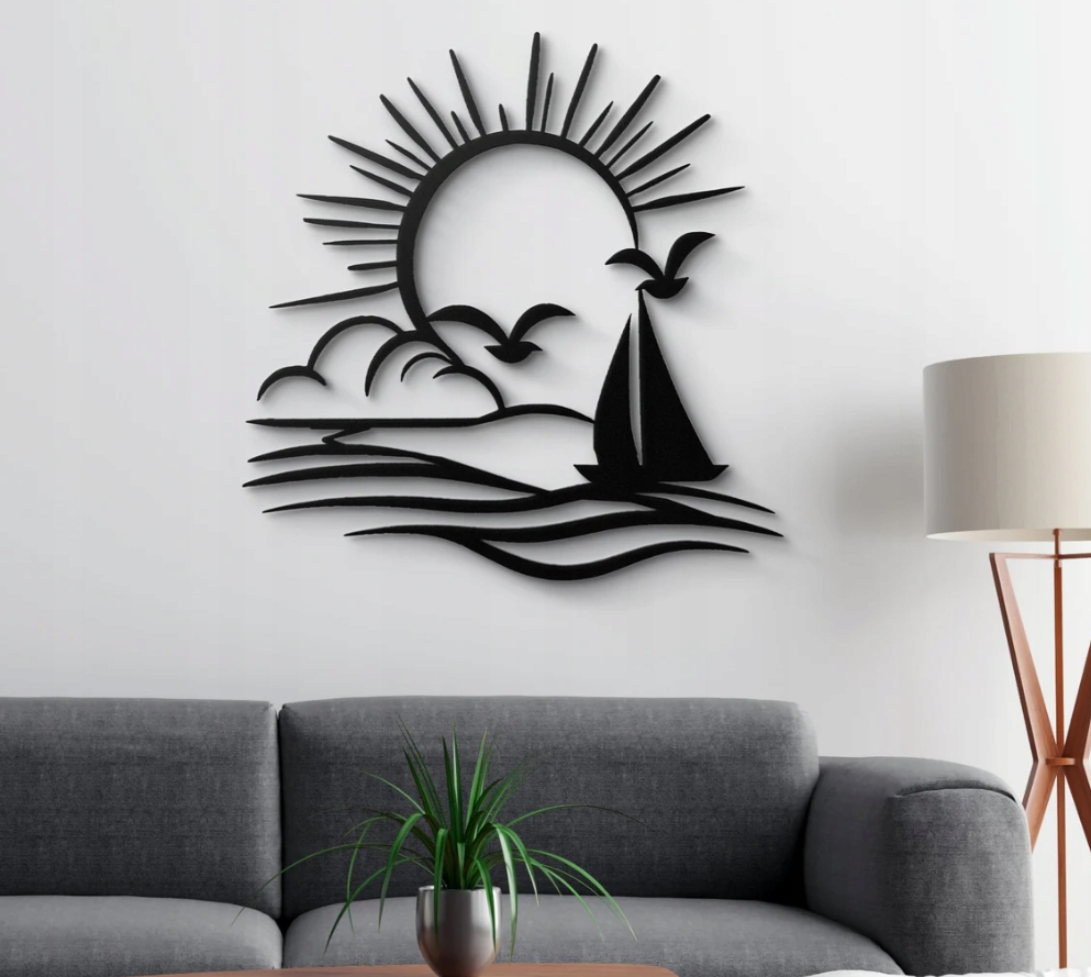 DEKORACJA ścienna Obraz wzór ZACHÓD SŁOŃCA - obrazek 3