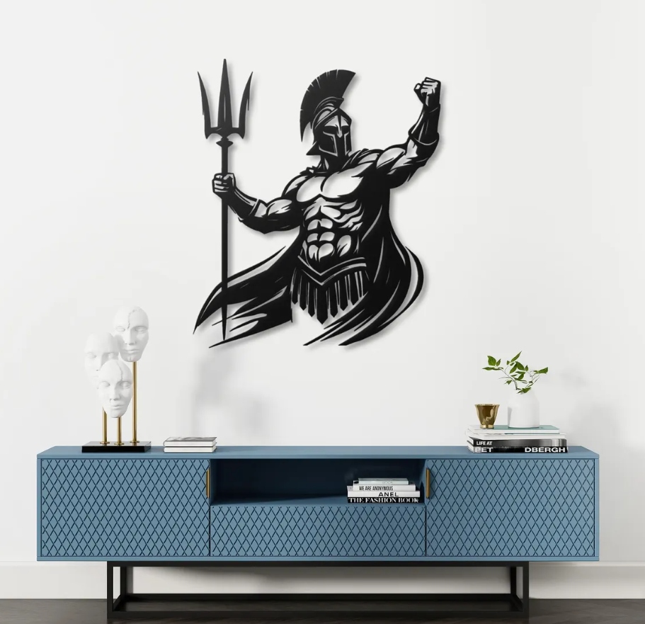 DEKORACJA ścienna Obraz wzór WOJOWNIK SPARTAŃSKI - obrazek 2