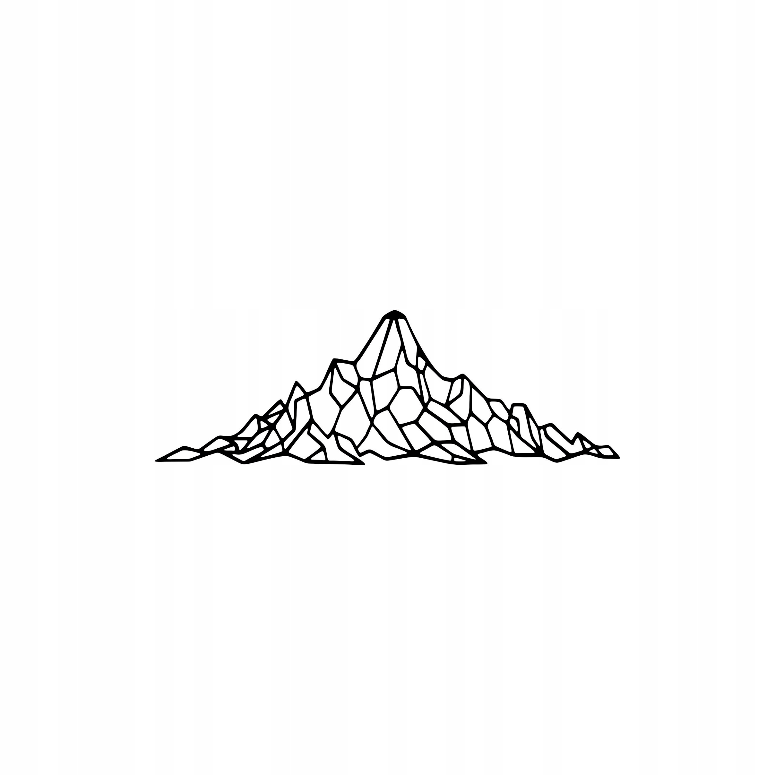 GÓRY KRAJOBRAZ DEKORACJA PANEL ŚCIENNY NAKLEJKA