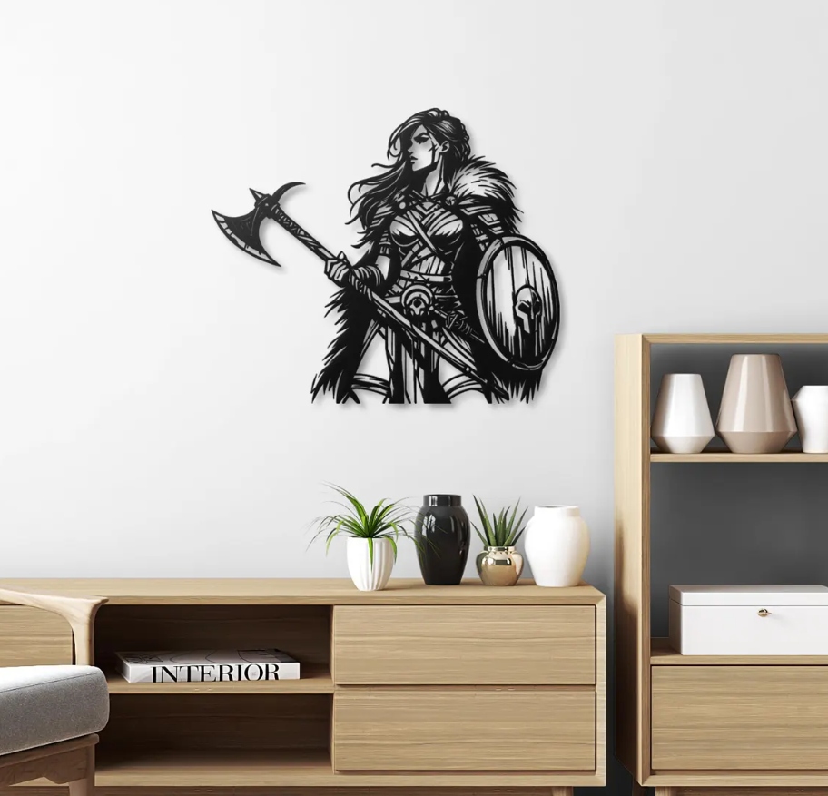 DEKORACJA ścienna Obraz wzór WOJOWNICZKA - obrazek 2