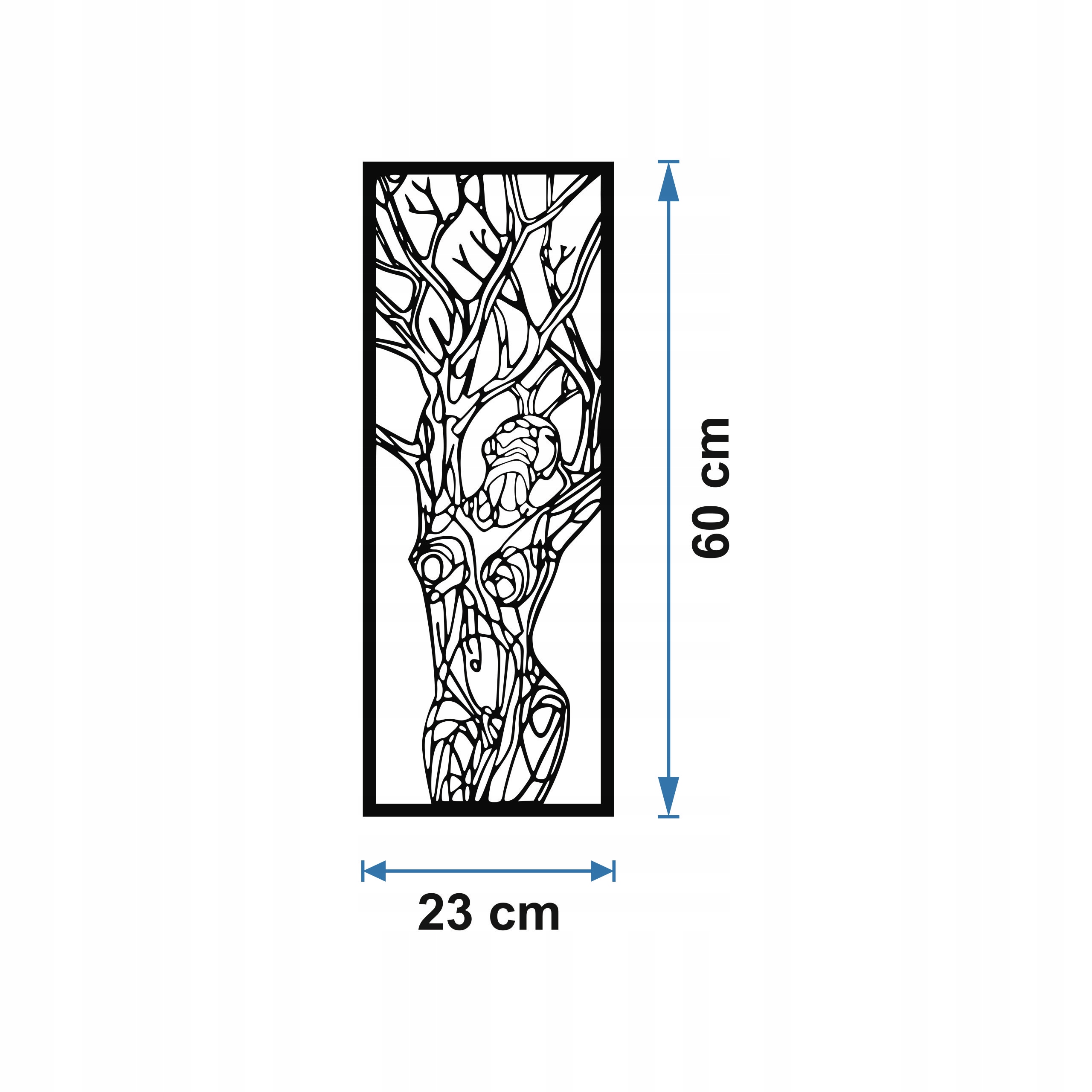 KOBIETA NATURA DESIGN PANEL ŚCIENNY NAKLEJKA OBRAZ - obrazek 4